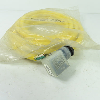 Canfield 51C7-1090024 Cordset Cable 120VDC 240VAC 3-Pin Female Plug