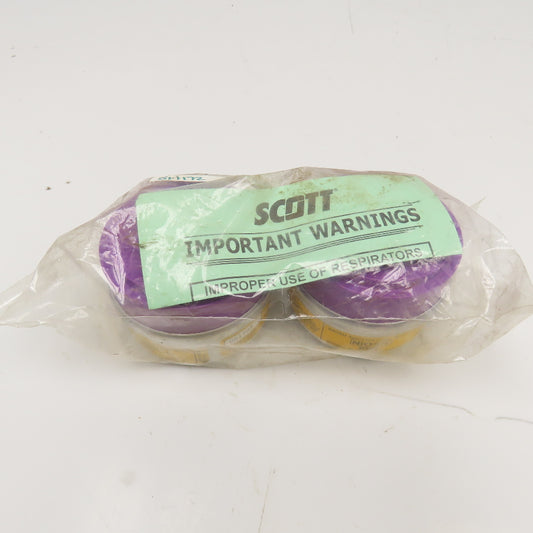 Scott 642-OA-P100 NIOSH Approved Respirator Filter Cartridge Set