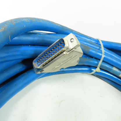 Imac Motion Control AWM-2587 Servo Data Cable 600V 17-Pin Female To 25-Pin Male