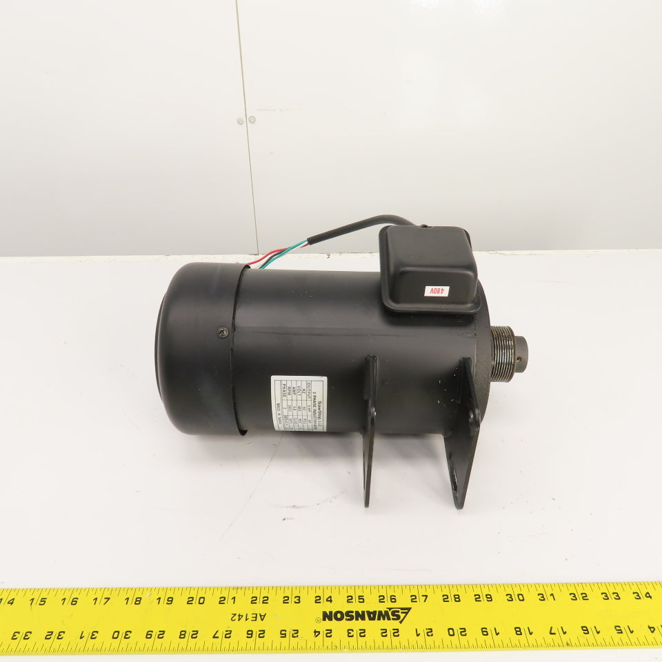 SawStop CB104 073 5HP 3-Phase Motor 480V 3450RPM From CB73480 Table Saw (TESTED)