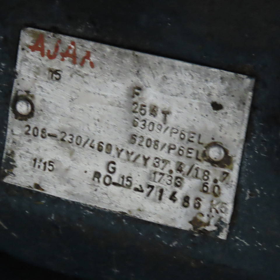 Burks ED14M 15Hp 208-230/460V Centrifugal Pump
