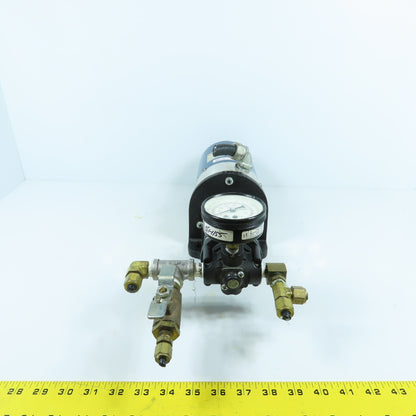Fairchild 1210B 10163C Motor Set Precision Regulator 250PSI Max In 2-150PSI