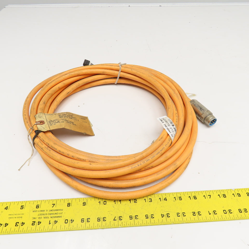 Rexroth IKG4016/010.00 Cable Assembly Indramat 10m