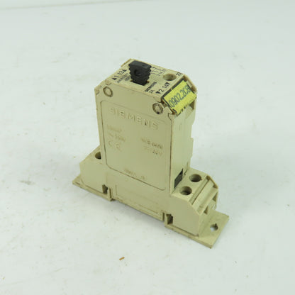 Siemens 8WA1011-6SF24 Terminal Block Circuit Breaker 2A
