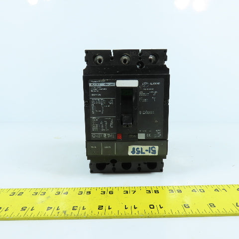 Square D HD 060 Power Pact HDL36025 25A 3-Pole Circuit Breaker 600VAC
