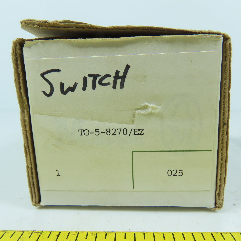 Moeller T0-5-8270/EZ 3-Position Rotary Selector Switch 1/3PH 10HP 16 Amp NEW