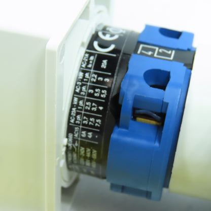 Kraus & Naimer CA10 A220 AMSL54088 2-Position Selector Switch 20A 300VAC NEW