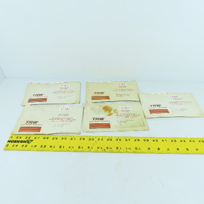 TRW MIL-R-39008 GBT 1/4 Fixed Composition Resistor 1000OHM 5% Tol Lot Of 250