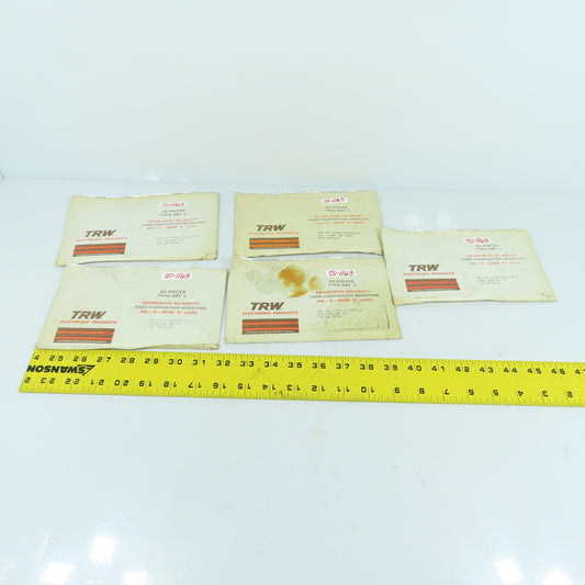 TRW MIL-R-39008 GBT 1/4 Fixed Composition Resistor 1000OHM 5% Tol Lot Of 250