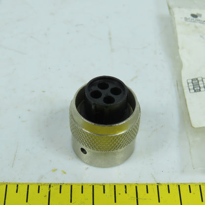 Souriau UTG6104SN Circular Female Plug Lot Of 3