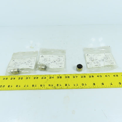 Souriau UTG6104SN Circular Female Plug Lot Of 3