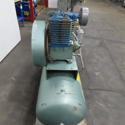 80 Gallon Tank Mounted Air Compressor 208-230/480V 5Hp