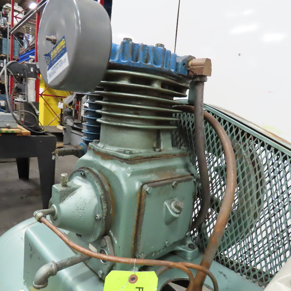 80 Gallon Tank Mounted Air Compressor 208-230/480V 5Hp