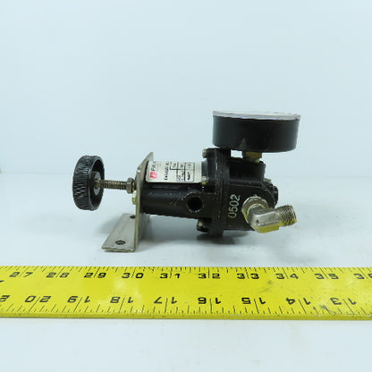Fairchild Z16490-10243 Compressed Air Regulator 500PSI Max In 1-60PSIG Out