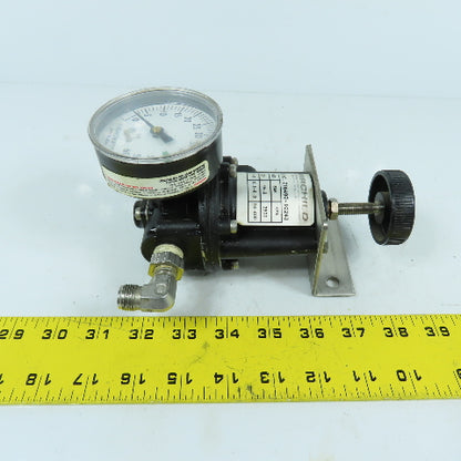 Fairchild Z16490-10243 Compressed Air Regulator 500PSI Max In 1-60PSIG Out