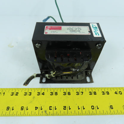 Hammond JS4031 226-275 Control Transformer Pri 120/240V 50/60HZ Sec 30V CT 10A