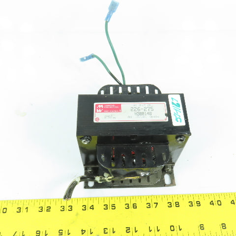 Hammond JS4031 226-275 Control Transformer Pri 120/240V 50/60HZ Sec 30V CT 10A