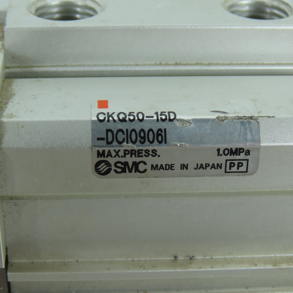 SMC CKQ50-15D-DCI0906I Pneumatic Clamp Cylinder