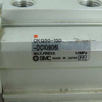 SMC CKQ50-15D-DCI0906I Pneumatic Clamp Cylinder