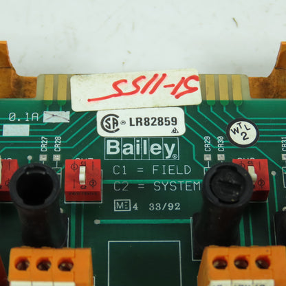 Bailey LR82859 990460/63 Termination Module Rev B