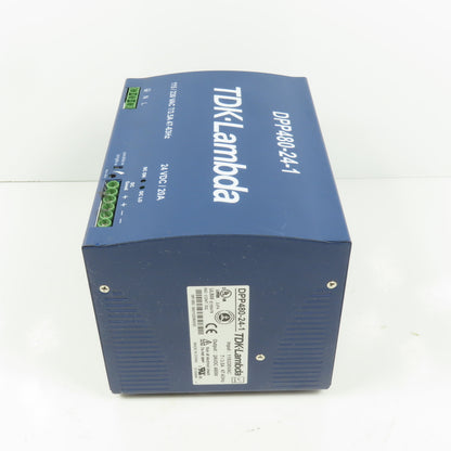 TDK Lambda DPP480-24-1 24V DC 480W Power Supply 115/230VAC 1PH 7/3.5A Input