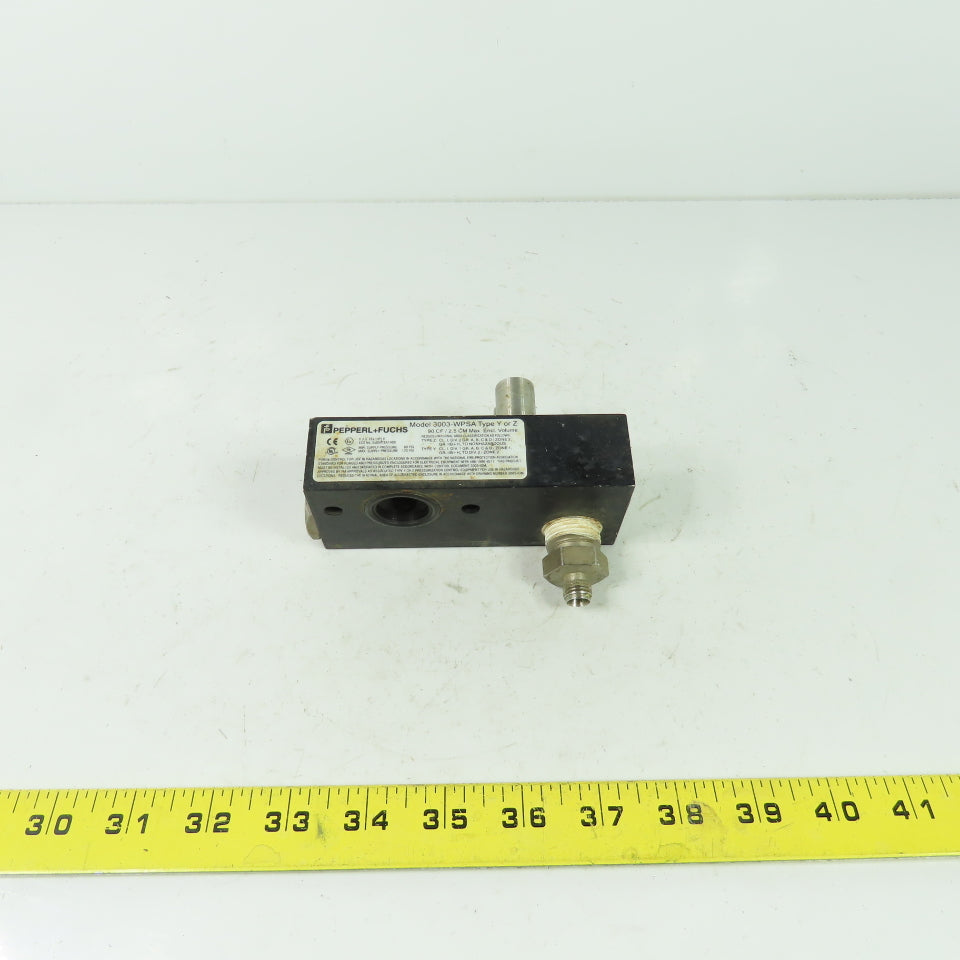Pepperl+Fuchs 3003-WPSA Purge System Type Y Or Z Valve Only 120PSI
