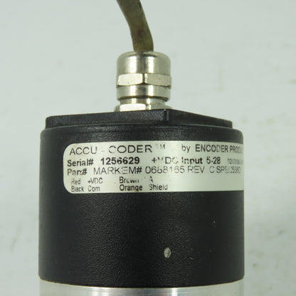 Encoder Products 0688165 Accu-Coder Encoder 5-28VDC Rev C SPEC556D