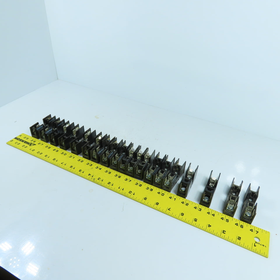 Littlefuse L60030C-1PQ 30A Single Pole Fuse Holder 600V For Class CC Lot Of 19