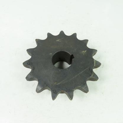 UST H80B15F-1-3/8 15 Tooth Roller Chain Sprocket 1-3/8" Bore 5.2" OD