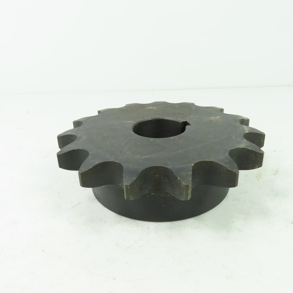 UST H80B15F-1-3/8 15 Tooth Roller Chain Sprocket 1-3/8" Bore 5.2" OD