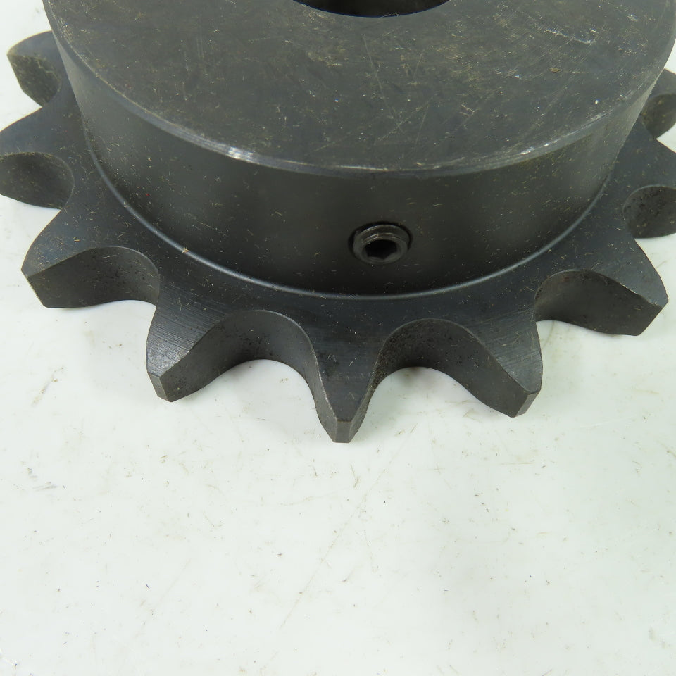 UST H80B15F-1-3/8 15 Tooth Roller Chain Sprocket 1-3/8" Bore 5.2" OD