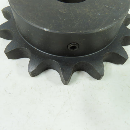 UST H80B15F-1-3/8 15 Tooth Roller Chain Sprocket 1-3/8" Bore 5.2" OD