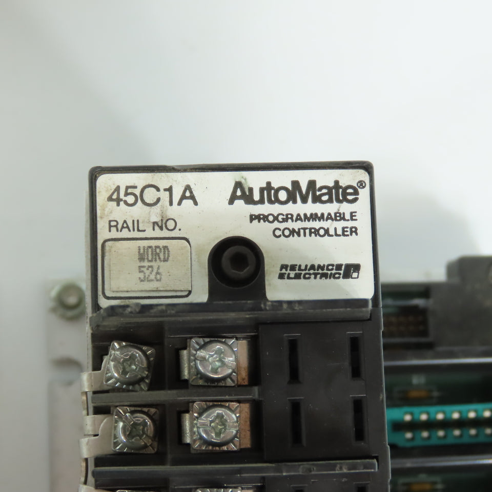 Reliance 45C1A AutoMate Programmable Controller Lot Of 3