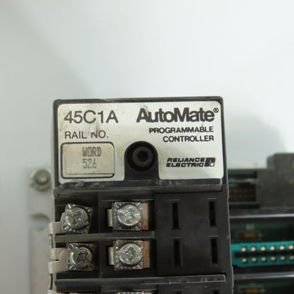 Reliance 45C1A AutoMate Programmable Controller Lot Of 3