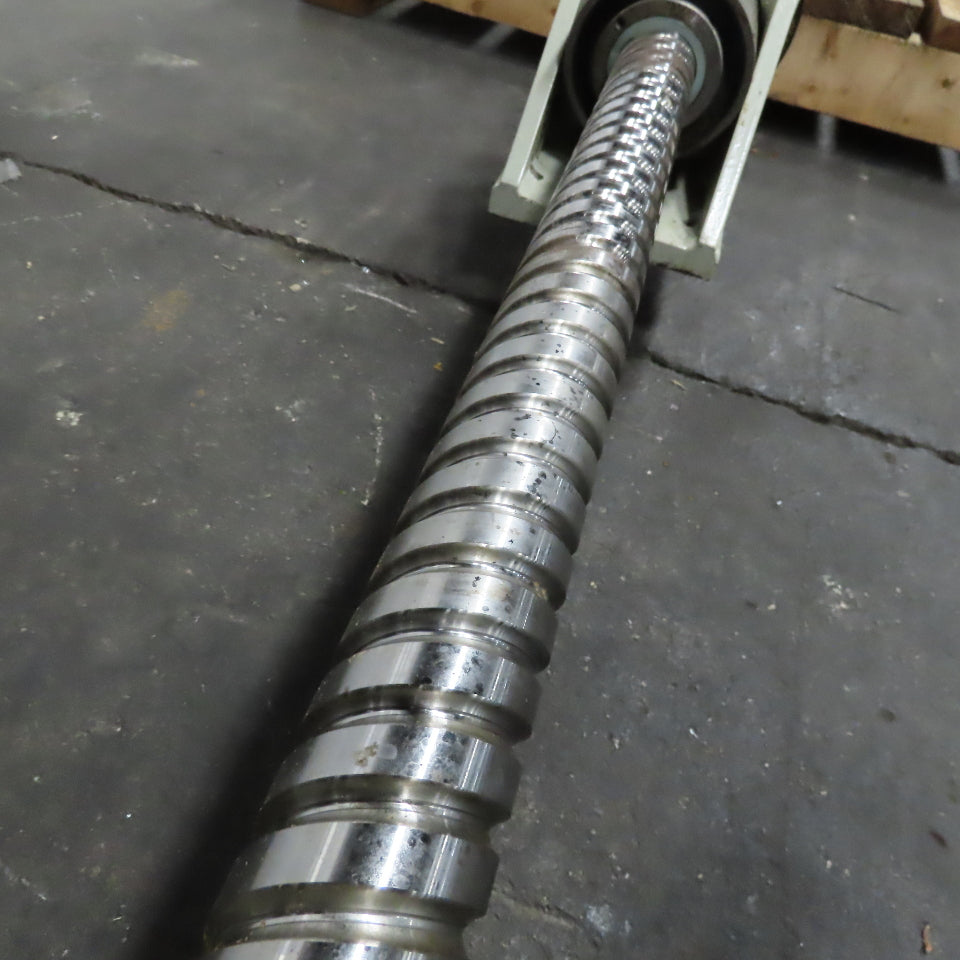 50mm OD Single Start Ball Screw 20mm Lead Right Handed 174" OAL
