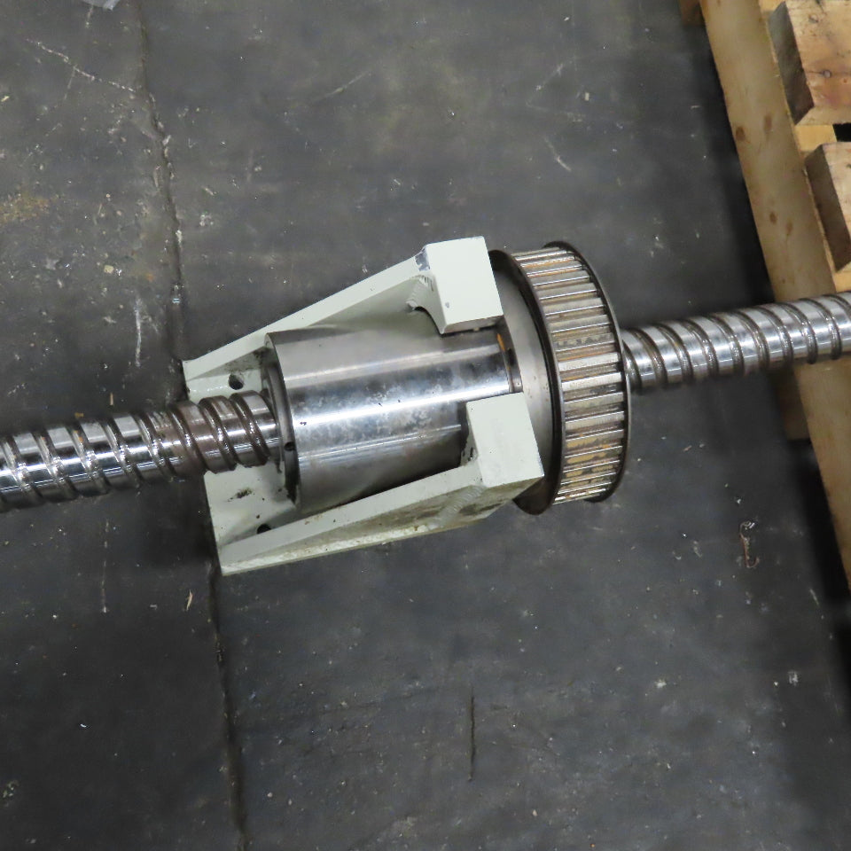 50mm OD Single Start Ball Screw 20mm Lead Right Handed 174" OAL