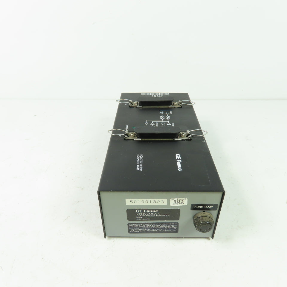 GE Fanuc IC65CCM590A Isolated RS232 Adapter Unit