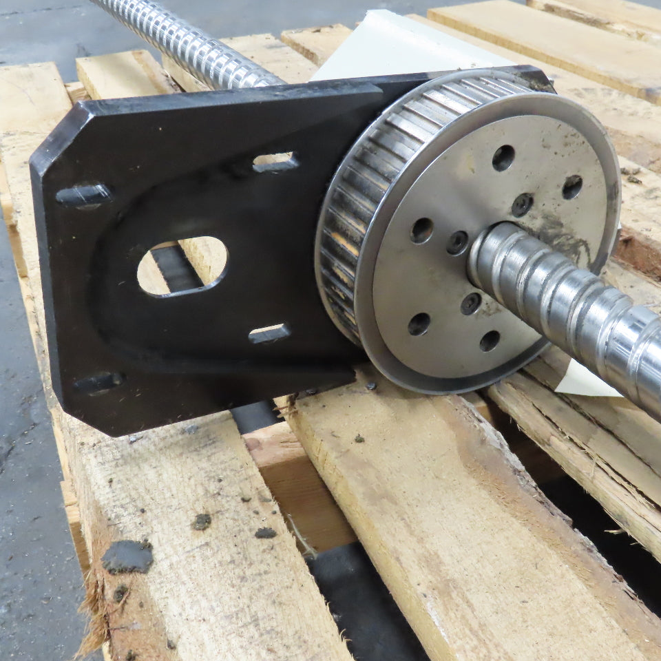 40mm OD Single Start Ball Screw 20mm Lead Right Handed 118" OAL