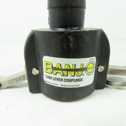 Banjo 1" Cam Level Couplings 100 Decal Lot Of 2