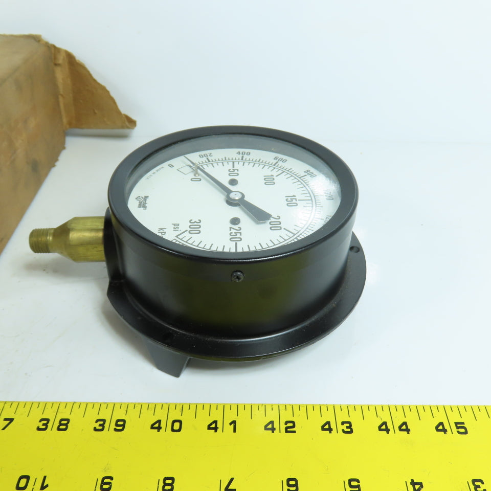 Marshall Town 90234 4" Pressure Gauge 0-300PSI 0-2000 kPa NEW USA