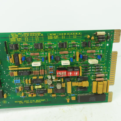 Bailey 6637087D1 NCIS02 Network 90 Control I/O Slave Module Card 15VDC 2.4VA