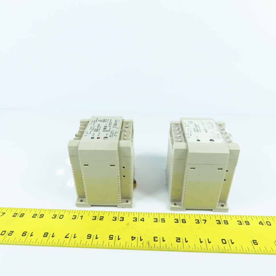 Omron S82K-05024 24V DC 2.1A Power Supply 100-120/200-240VAC Input  Lot Of 2
