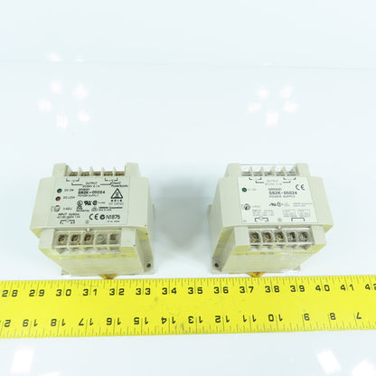 Omron S82K-05024 24V DC 2.1A Power Supply 100-120/200-240VAC Input  Lot Of 2