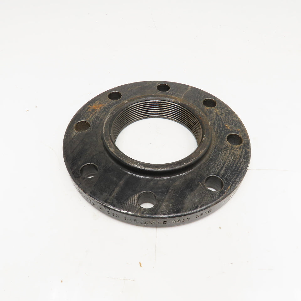 Boltex 4" NPT 8 Bolt Raised Face Flange Adaptor Class 150
