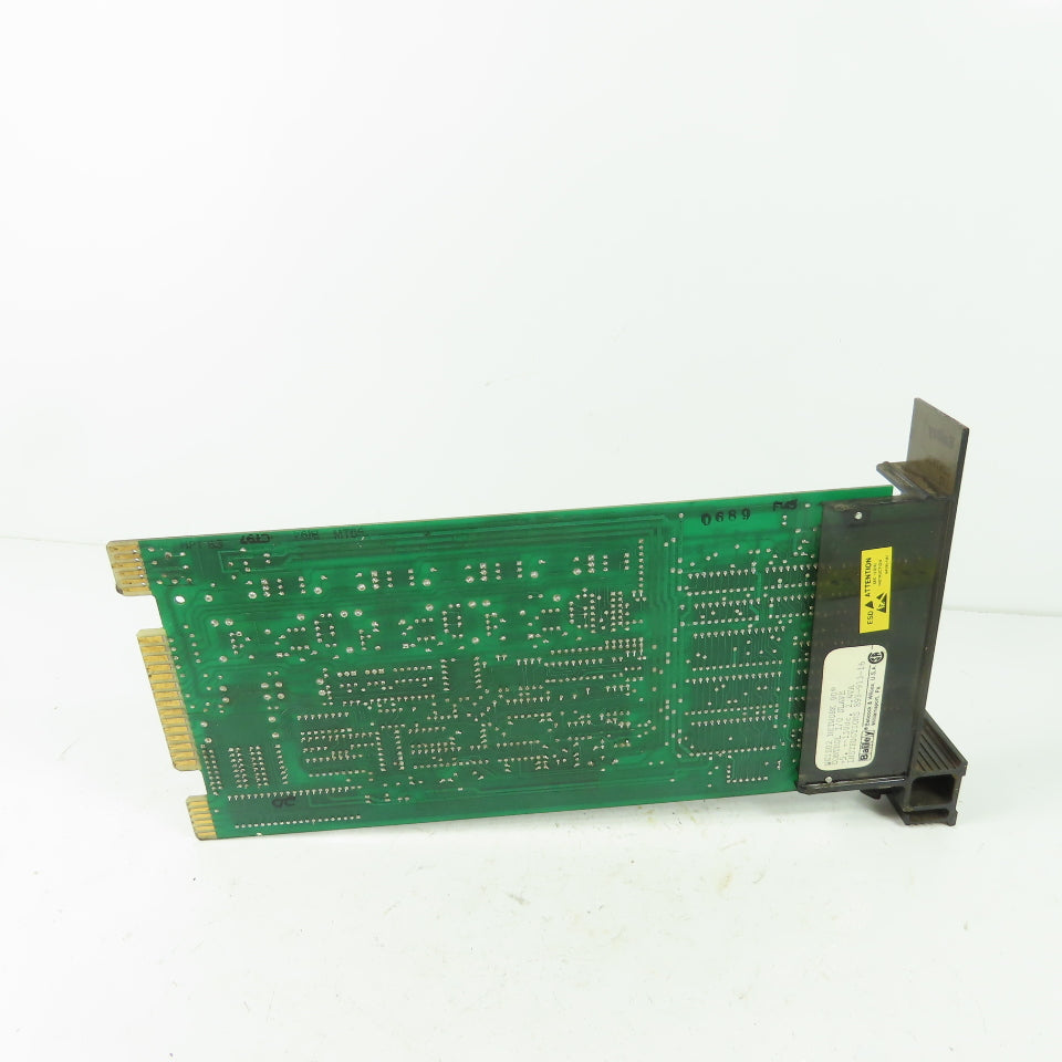 Bailey 6637087D1 NCIS02 Network 90 Control I/O Slave Module Card 15VDC 2.4VA