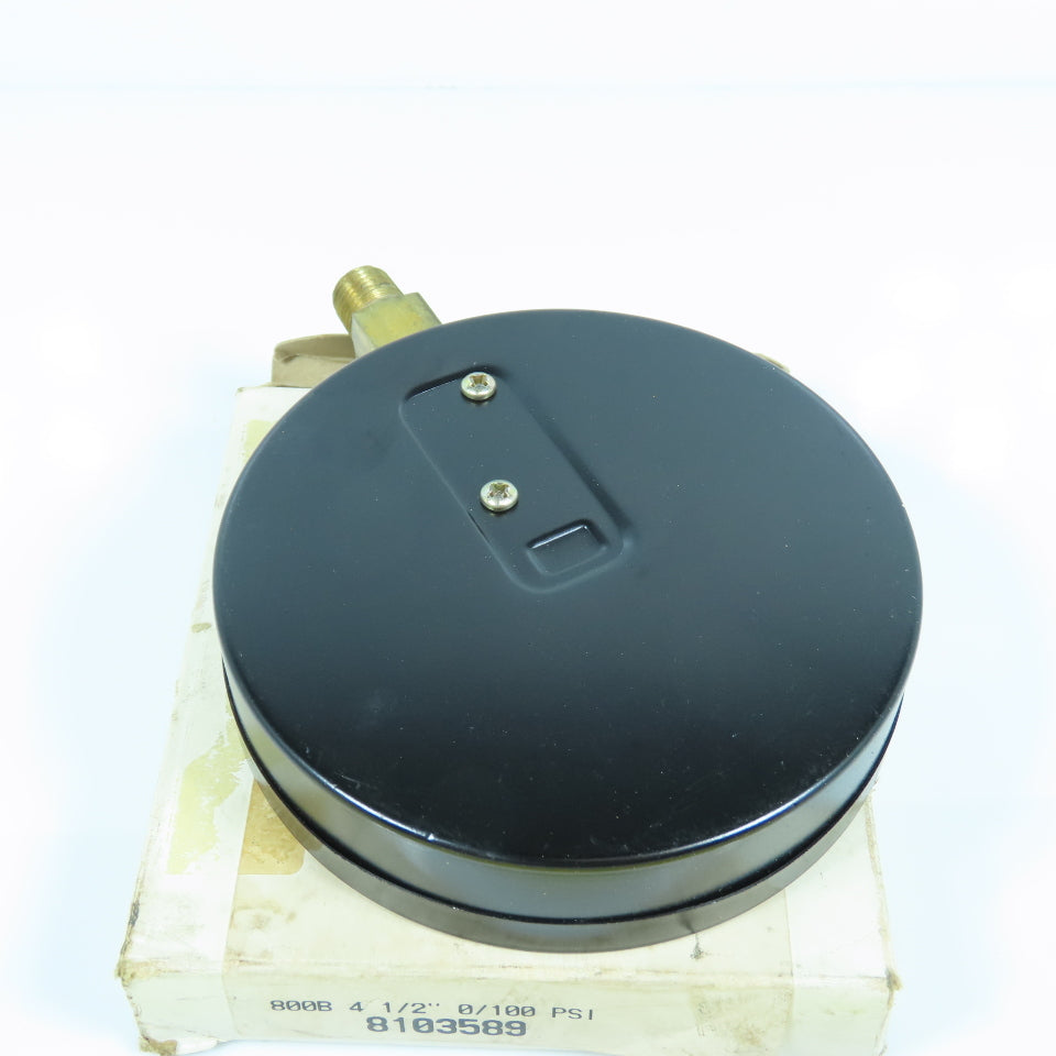 Trerice 9012-04 800B 4-1/2" Pressure Gauge 0-100PSI 1/4" NPT LM NEW USA