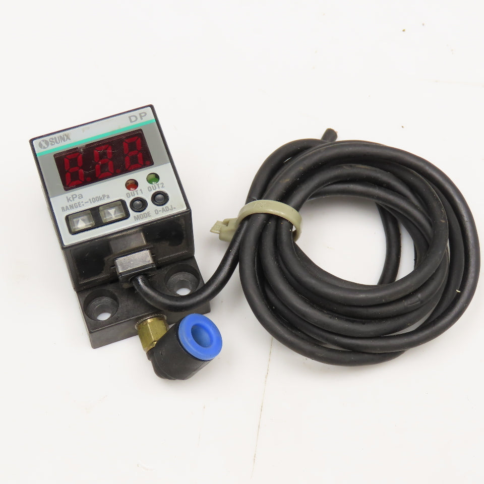 Sunx DP-80 Digital Pressure Switch 12-24VDC 100kPa