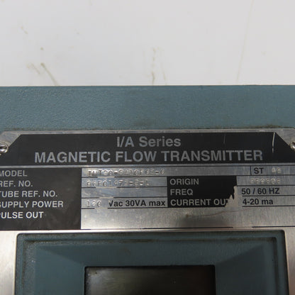 Weschler Electric IMT20-SA10FGZ-G Magnetic Flow Transmitter 120VAC 30VA 4-20MA