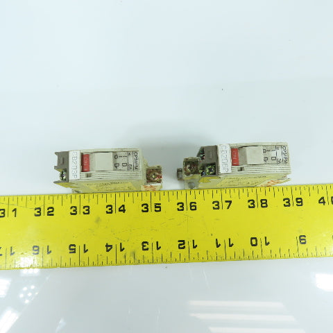 Fuji CP31FM/5WD 5A Single Pole Circuit Breaker Protector Lot Of 2