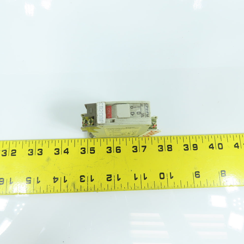 Fuji CP31FM/3WD 3A Single Pole Circuit Breaker Protector